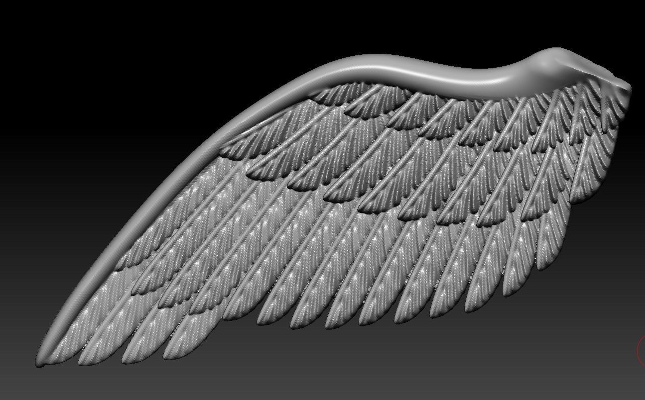 pendant  wing   3D print model_1