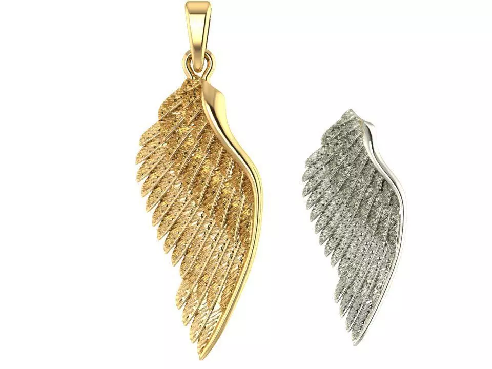 pendant  wing   3D print model_0