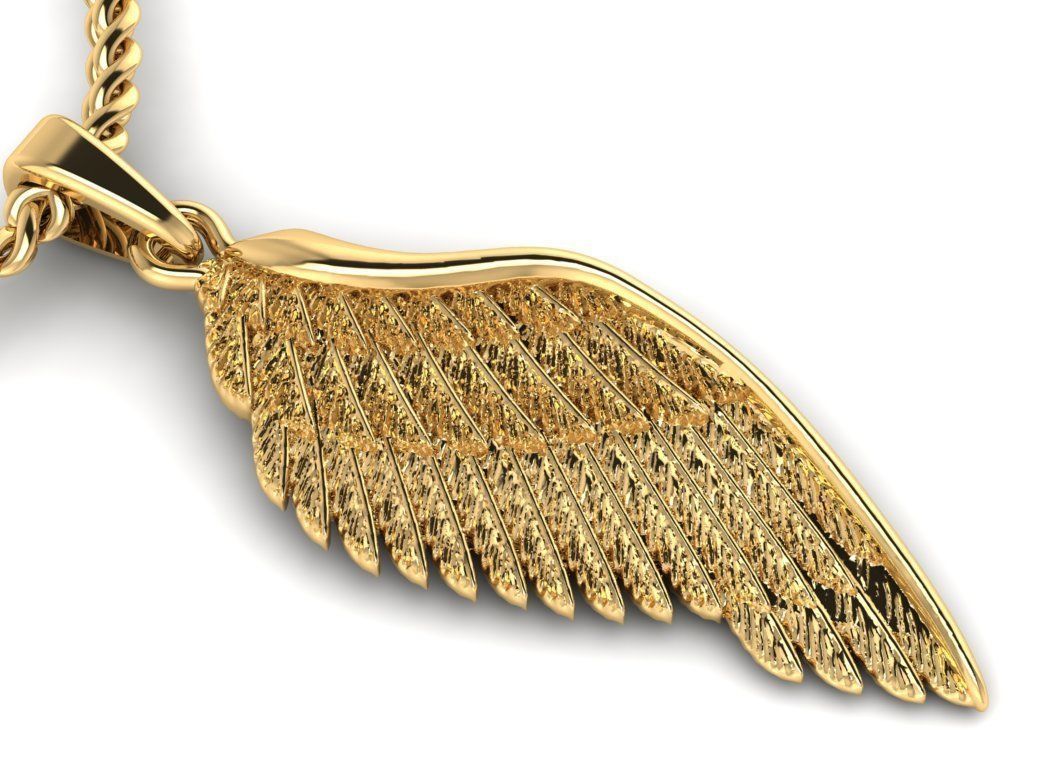 pendant  wing   3D print model_2
