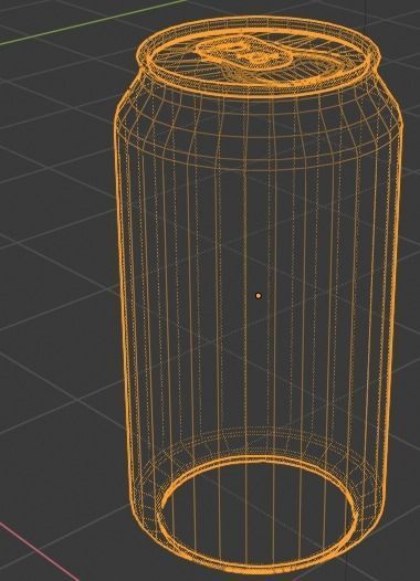 Eradicator Beer Can Low-poly 3D model_4
