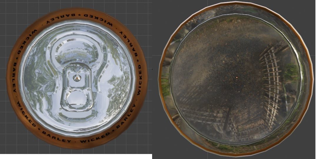 Eradicator Beer Can Low-poly 3D model_3