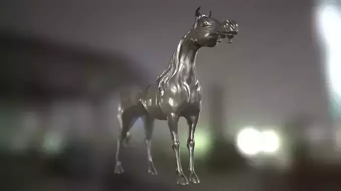 Arabian Horse 3D print model