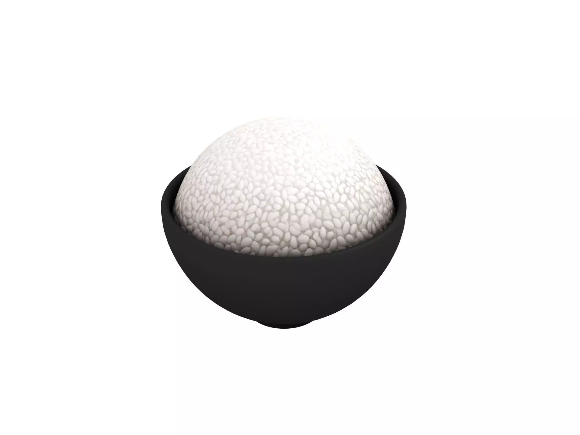 3D model Rice Bowl VR / AR / low-poly | CGTrader