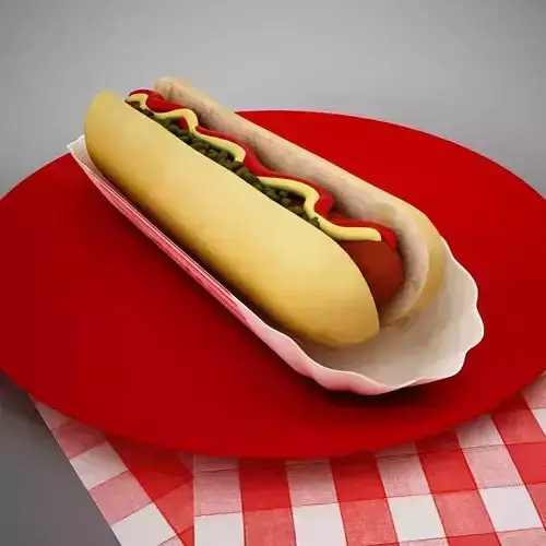 High Def Classic Hot Dog plus Professional Hotdog Holder
