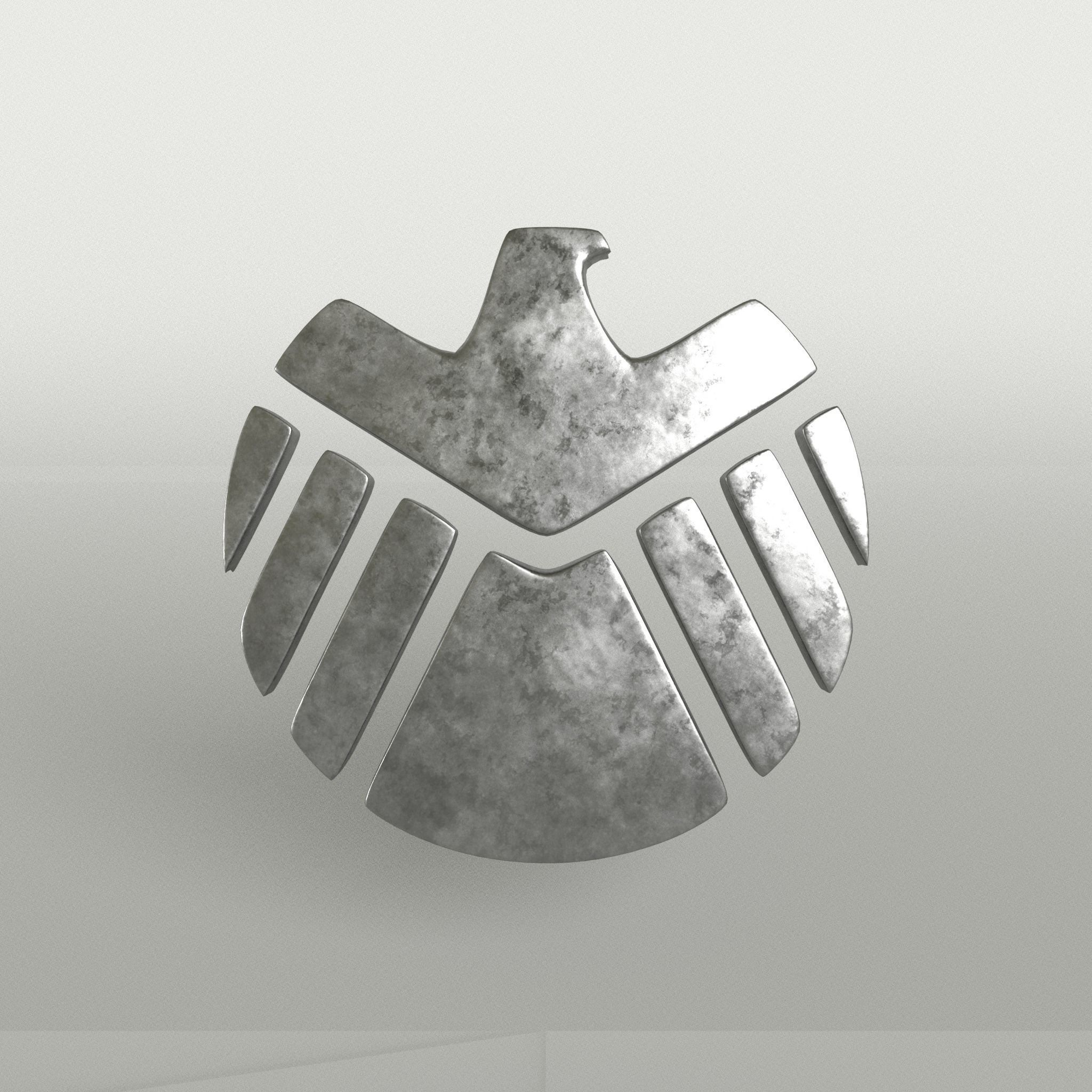 SHIELD Logo Pack 01 Free low-poly 3D model_21