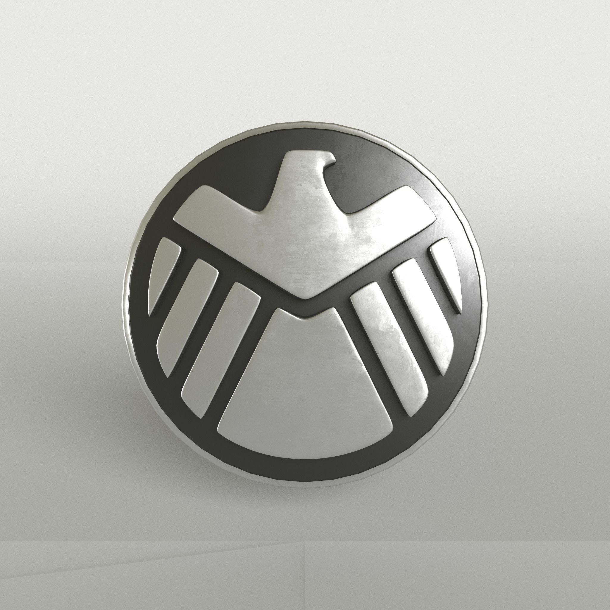 SHIELD Logo Pack 01 Free low-poly 3D model_33