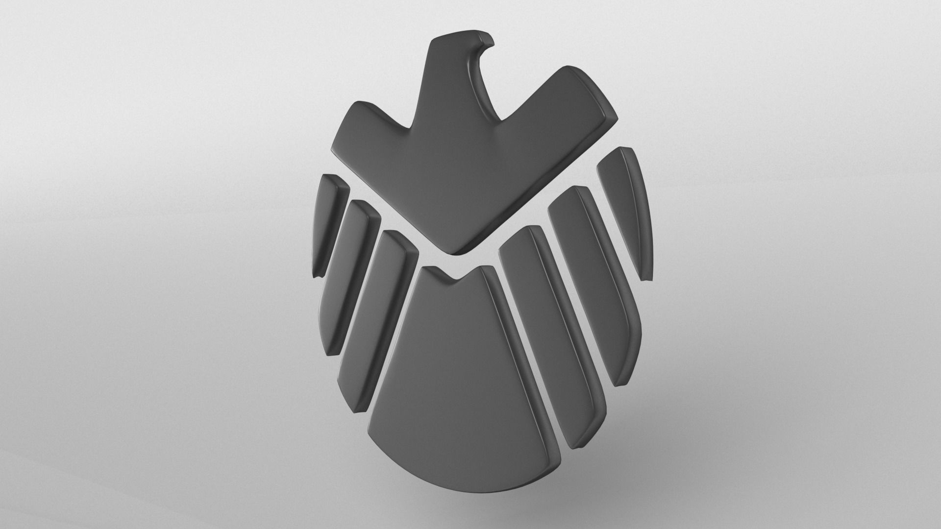 SHIELD Logo Pack 01 Free low-poly 3D model_3