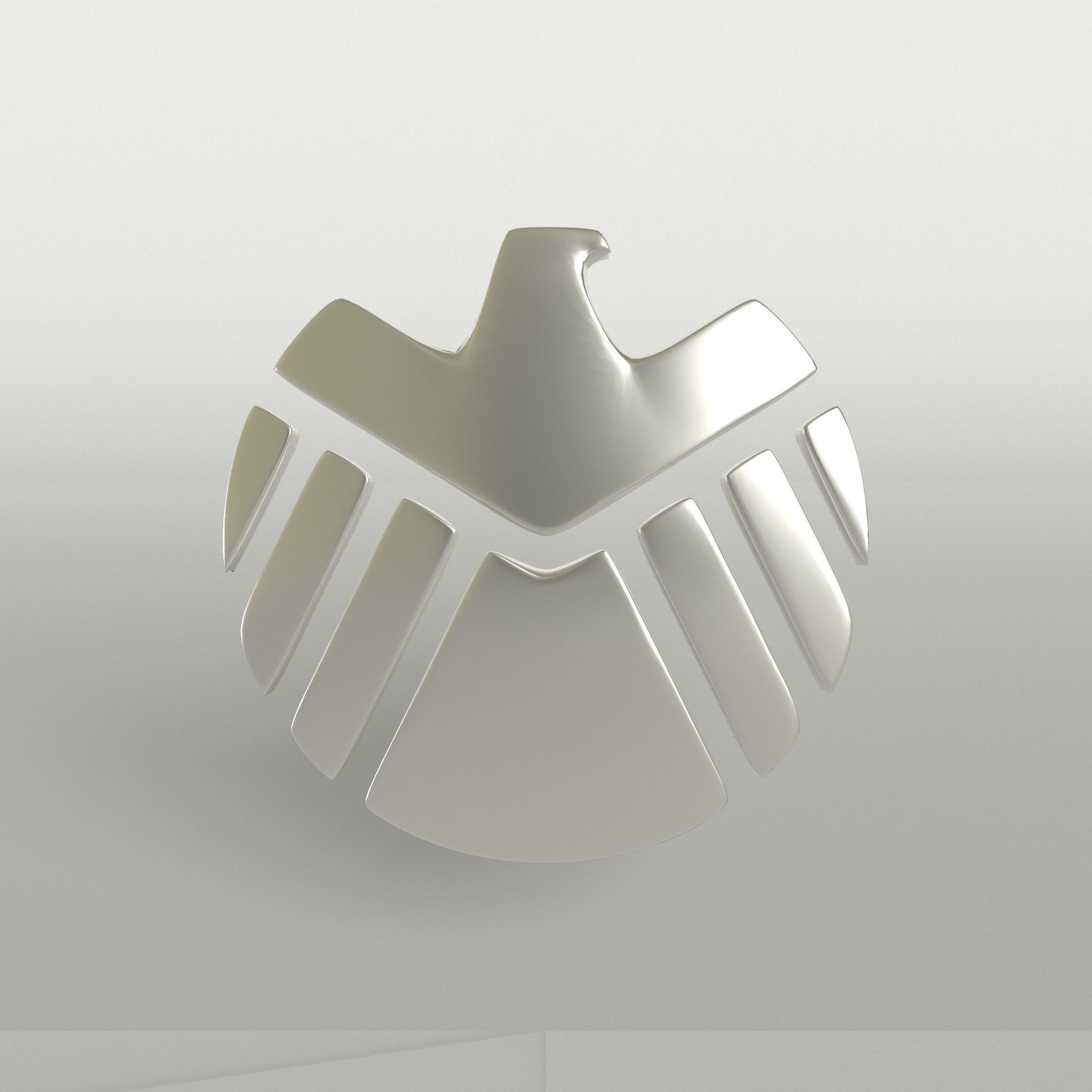 SHIELD Logo Pack 01 Free low-poly 3D model_13