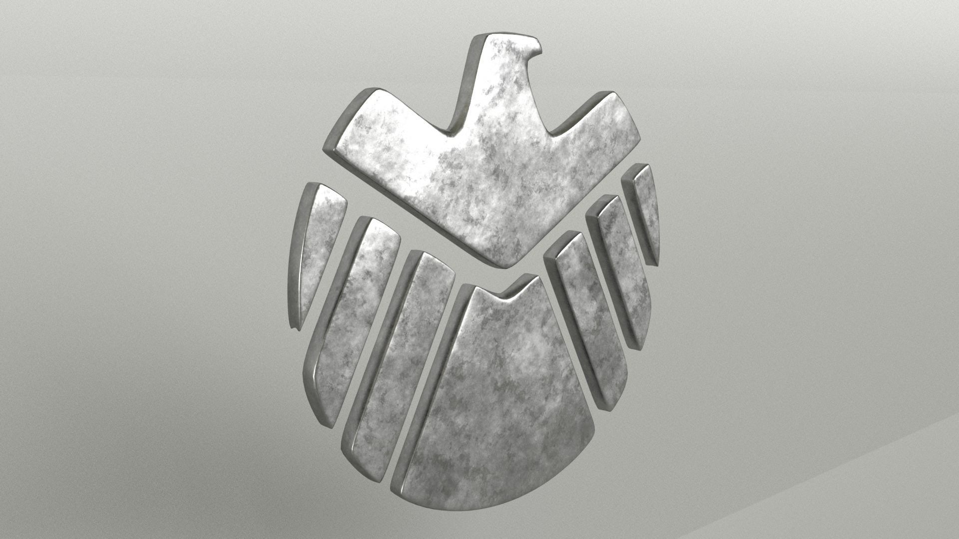 SHIELD Logo Pack 01 Free low-poly 3D model_24