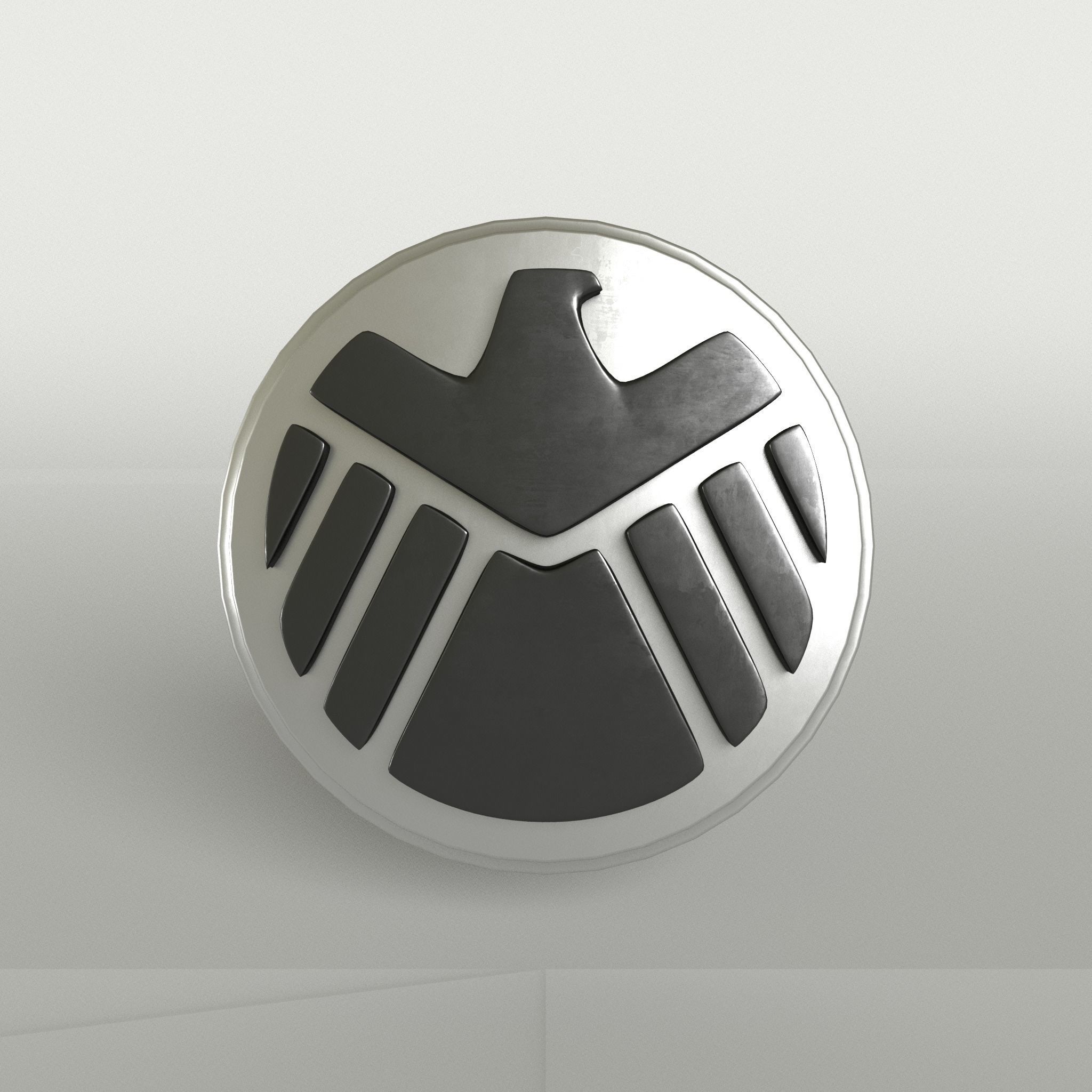 SHIELD Logo Pack 01 Free low-poly 3D model_25