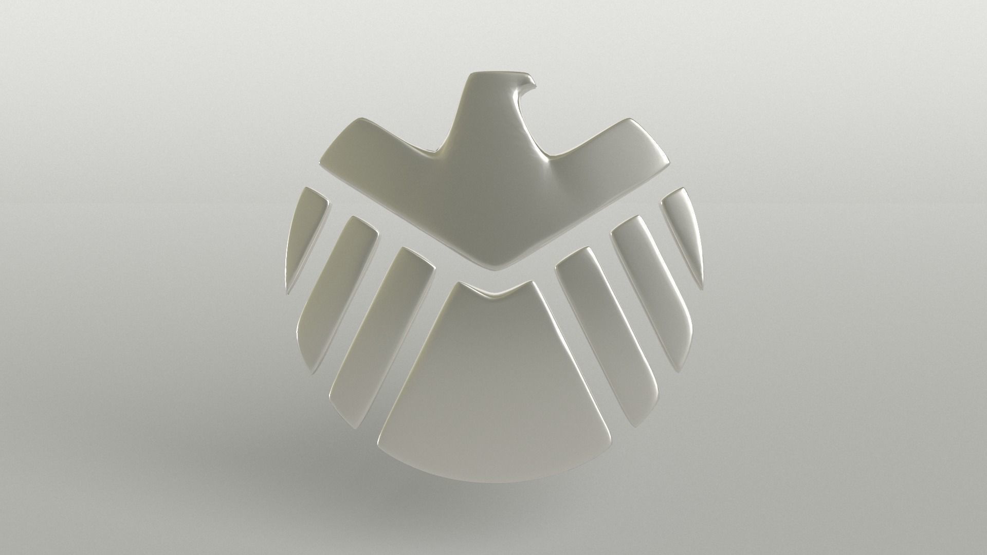 SHIELD Logo Pack 01 Free low-poly 3D model_14