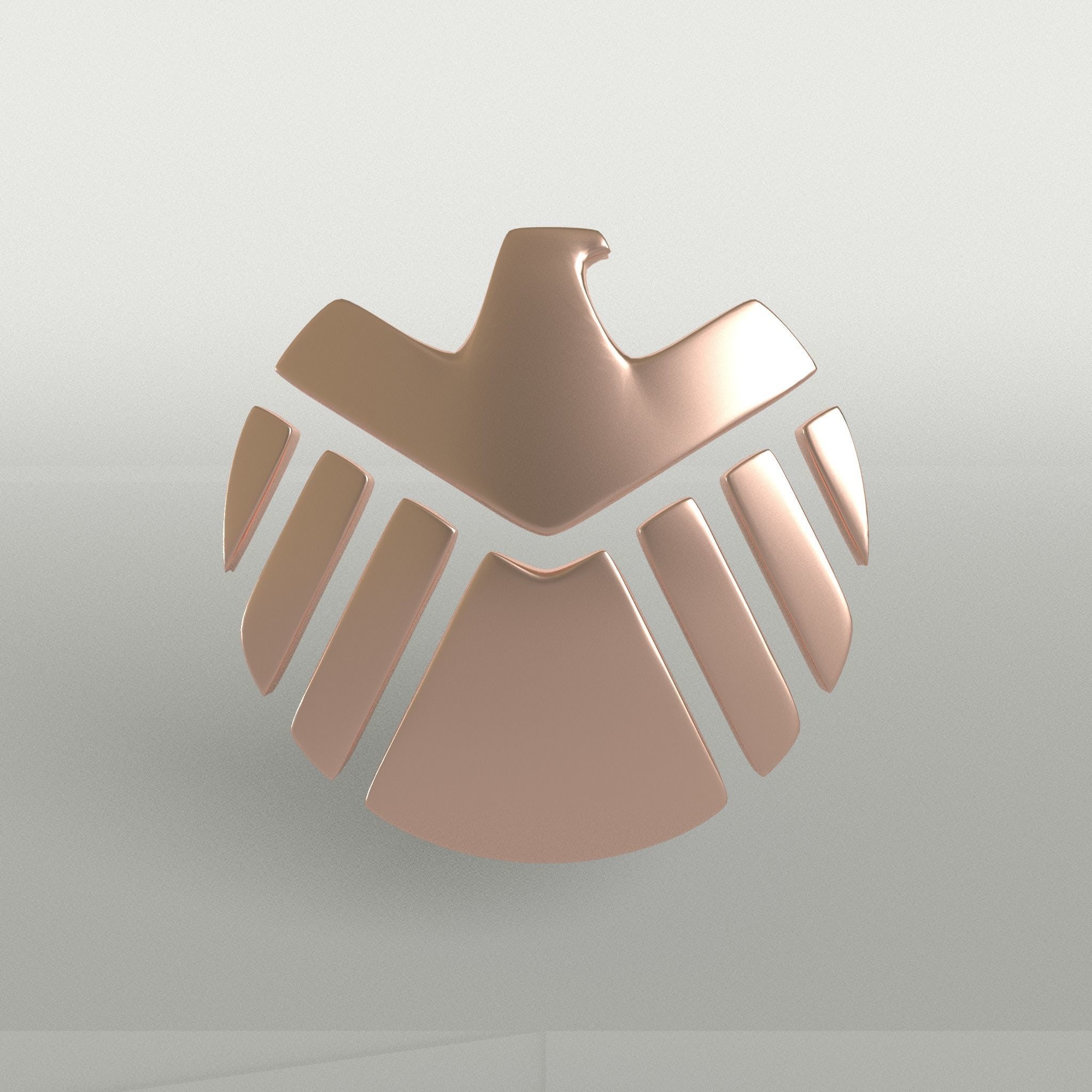 SHIELD Logo Pack 01 Free low-poly 3D model_17