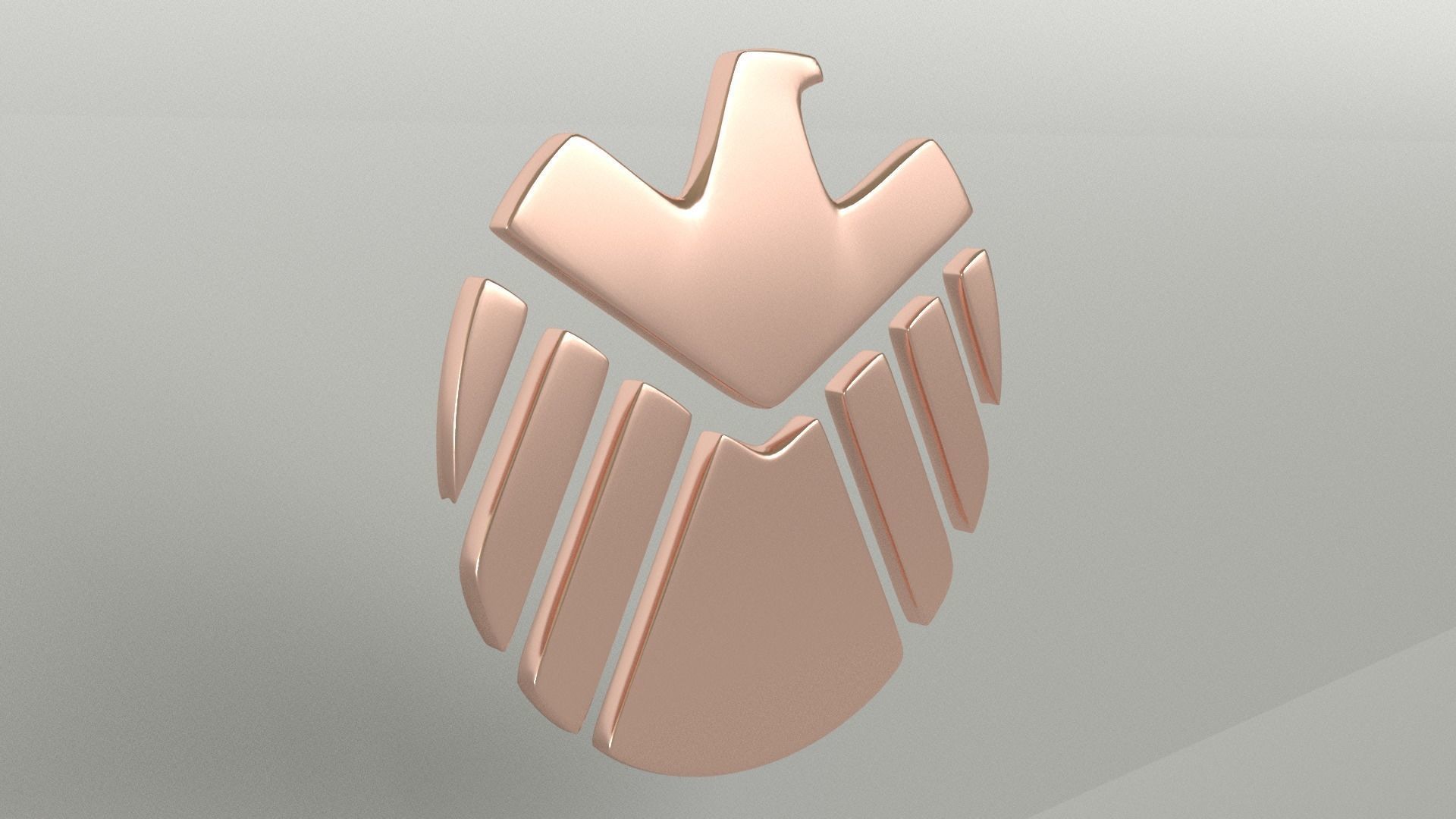 SHIELD Logo Pack 01 Free low-poly 3D model_20