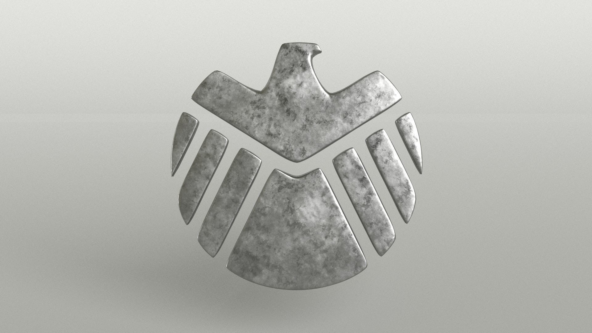 SHIELD Logo Pack 01 Free low-poly 3D model_22