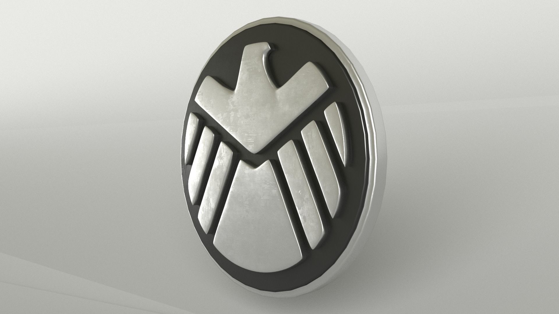 SHIELD Logo Pack 01 Free low-poly 3D model_35