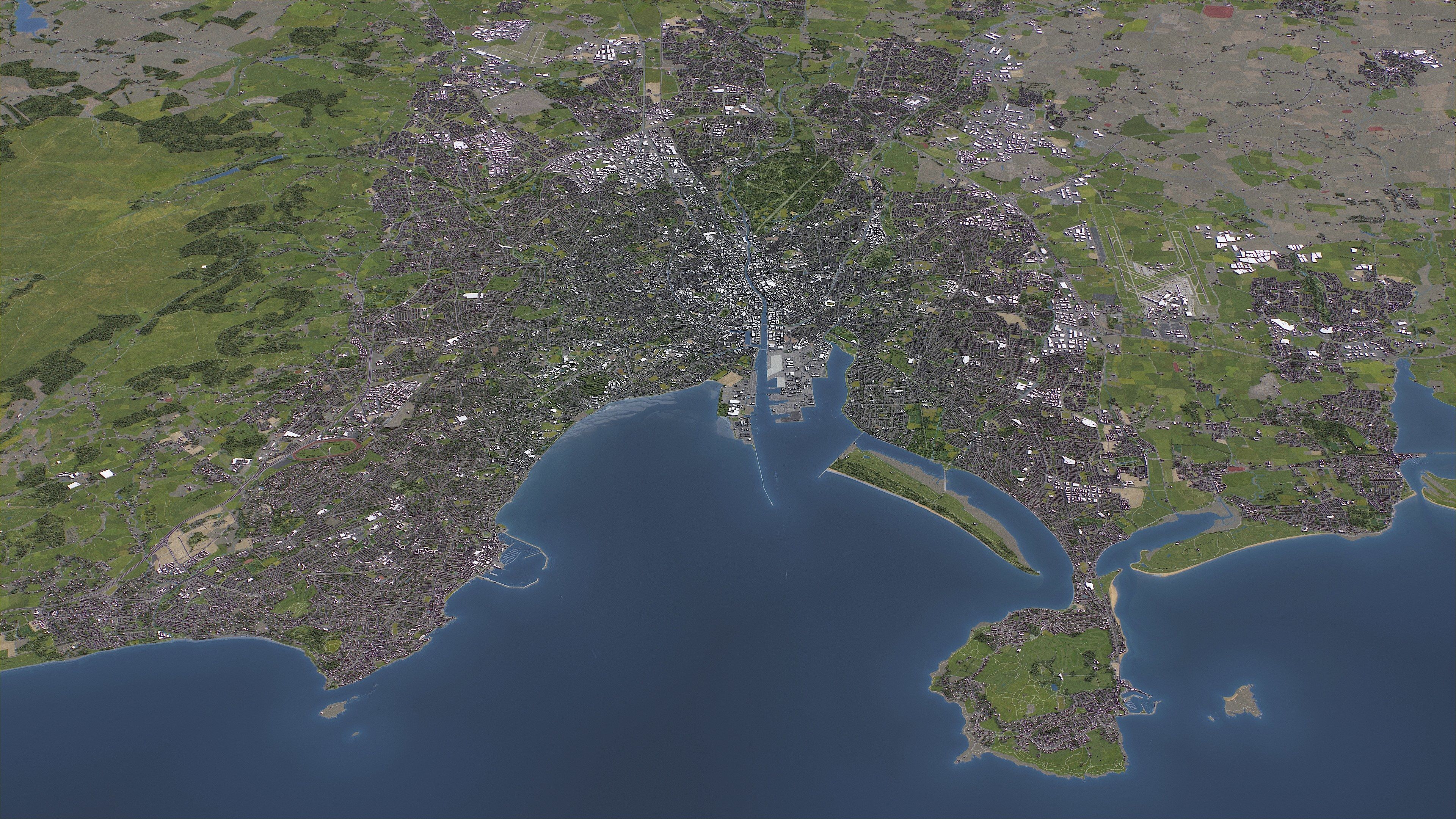 Dublin - 3D City Model Low-poly 3D model_19