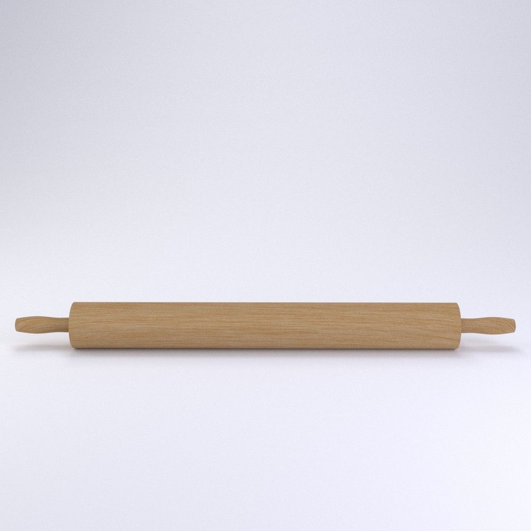 Rolling Pin 3D model_1