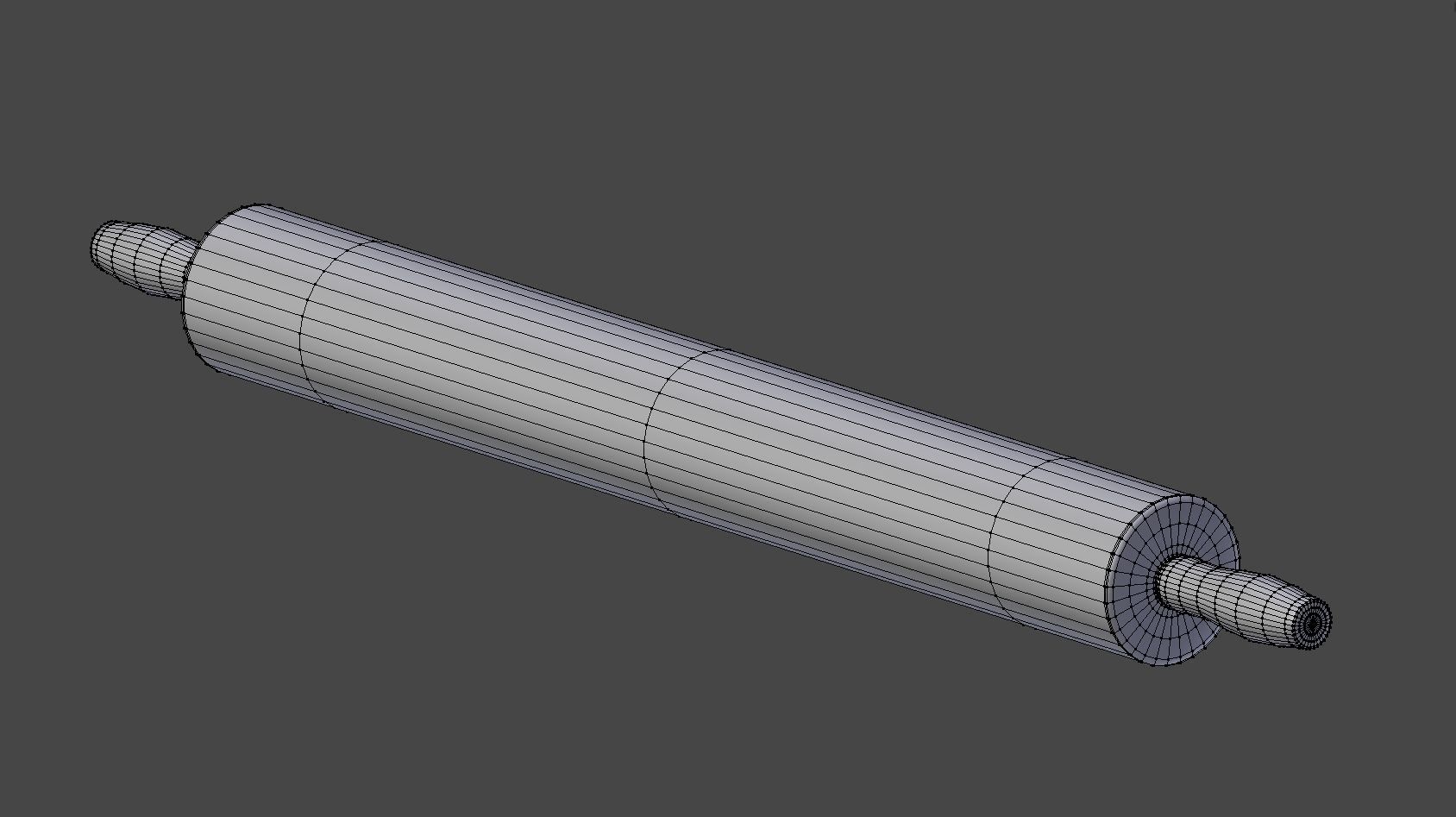 Rolling Pin 3D model_4