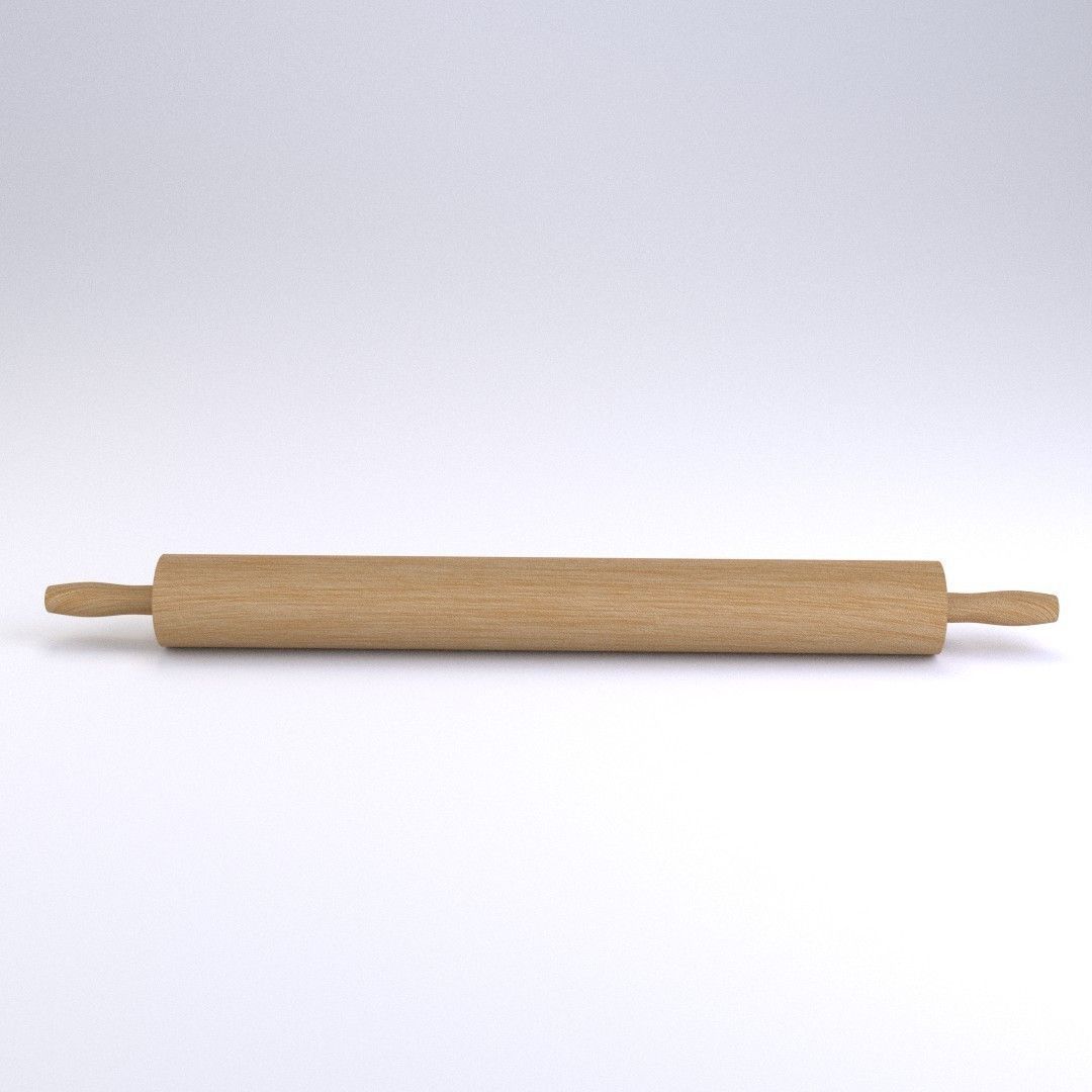 Rolling Pin 3D model_2