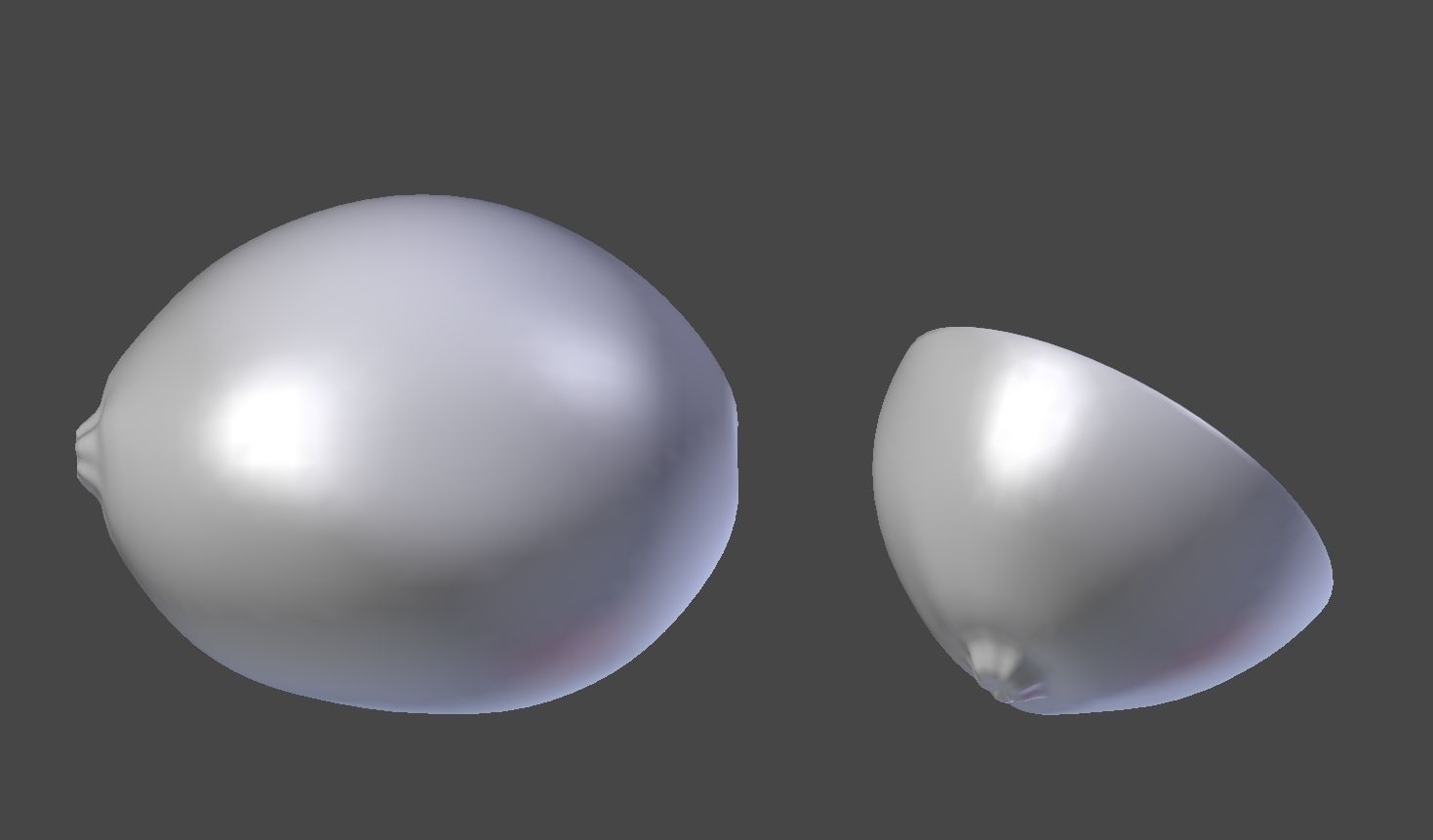 Realistic Lime mango 3D model_5