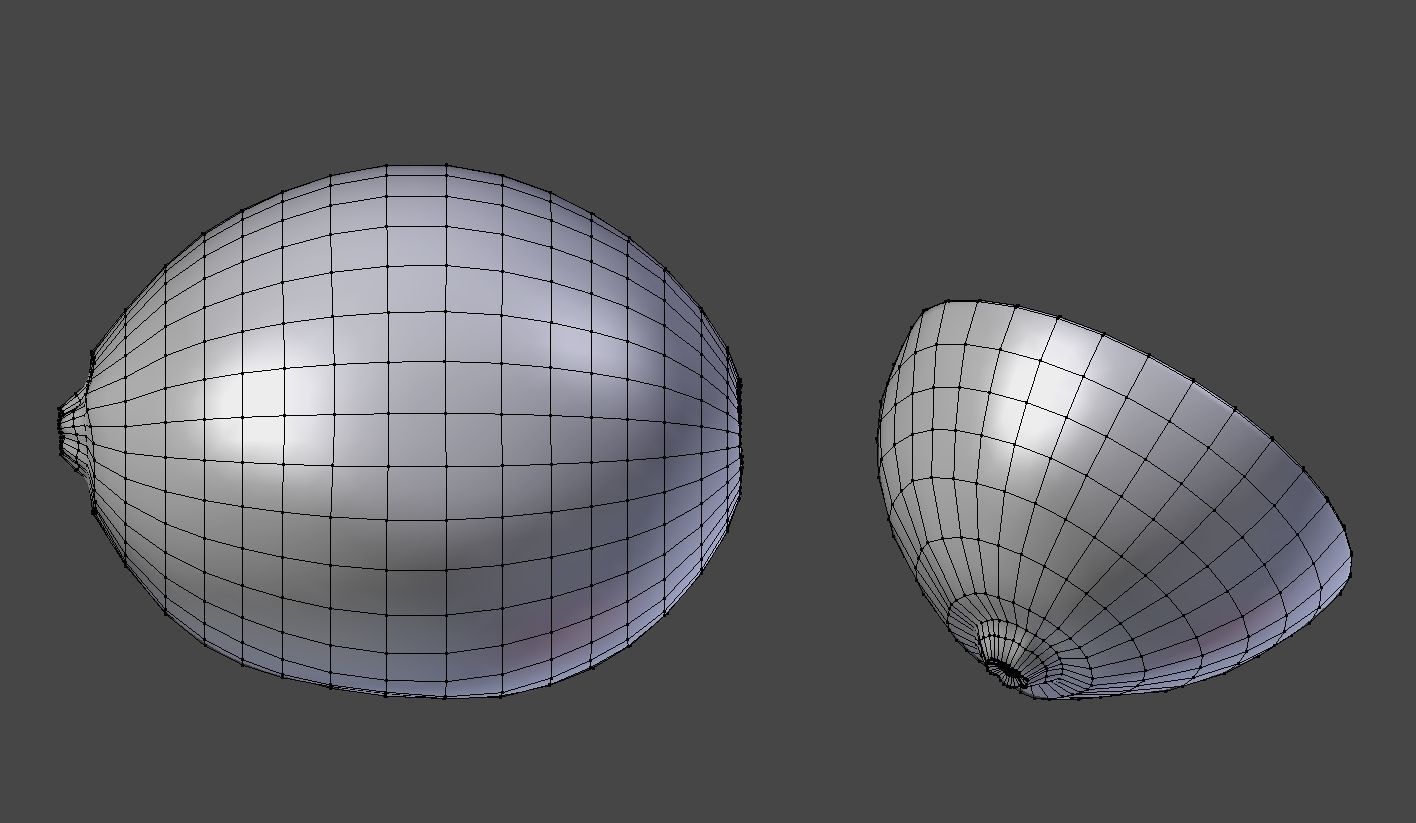 Realistic Lime mango 3D model_6