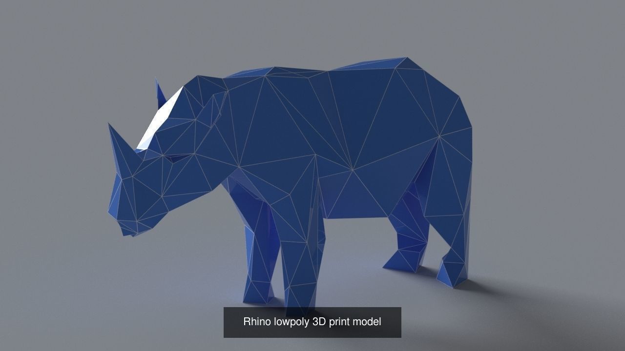 3d models for animals for papercraft or 3d printing 3D Model Collection_10