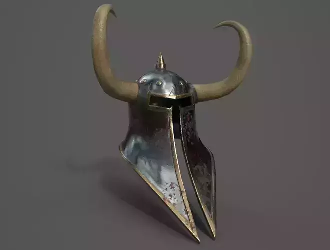 Helmet with horns