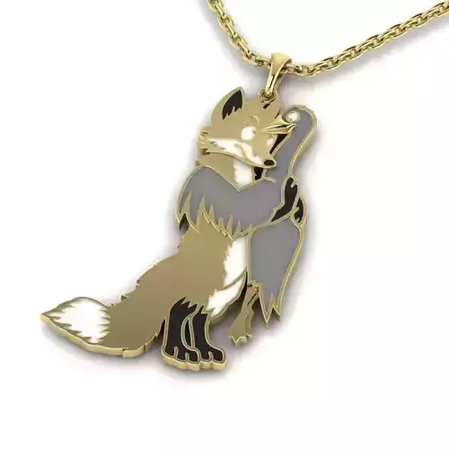 Pendant Fox and Goose