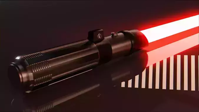 Custom Light Saber - Low Poly