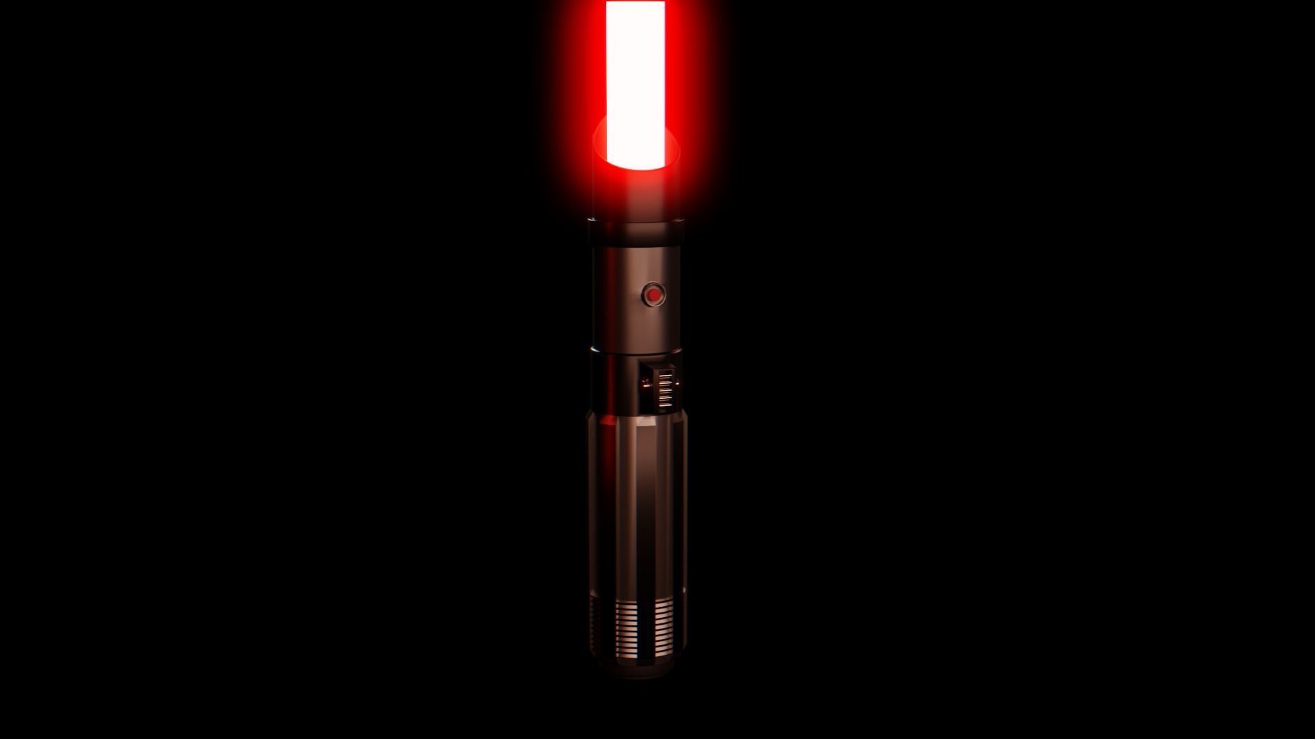 Custom Light Saber - Low Poly Low-poly 3D model_3