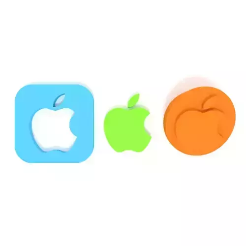 Apple Logo - 3 Versions
