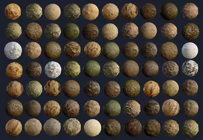 70 Ground Seamless PBR Texture Pack Texture