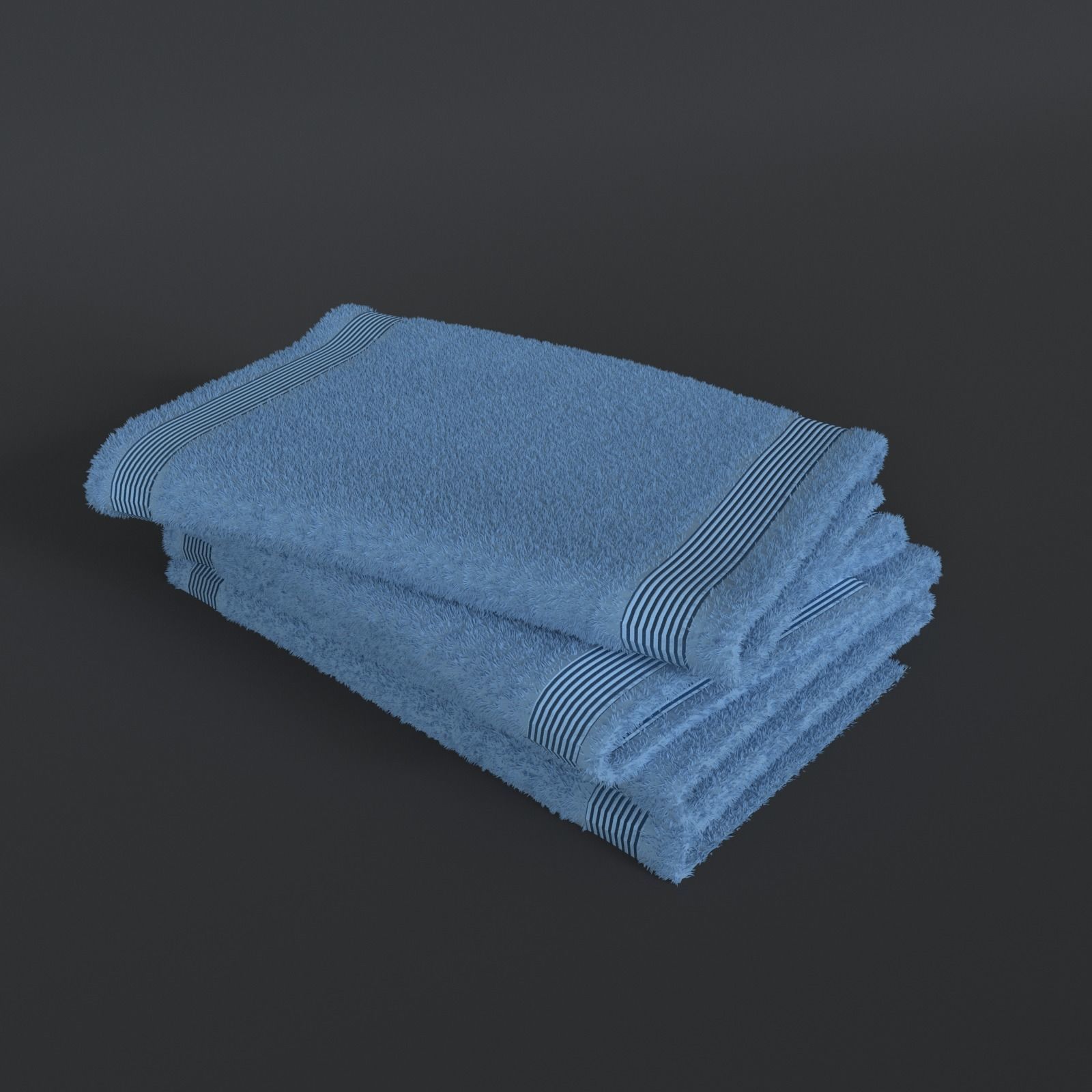 Towels  3D model_0
