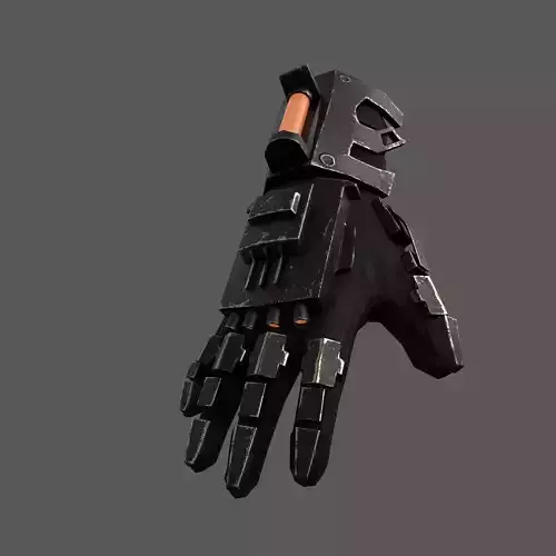 Scifi Gloves ver13 Low-poly 3D model Scifi Gloves ver13 Low-poly 3D model