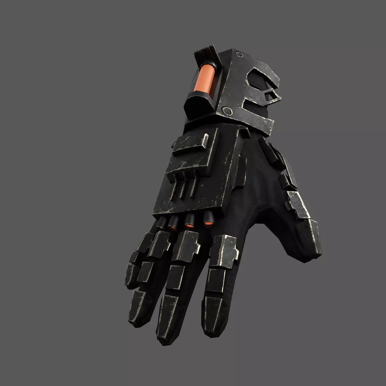 Scifi Gloves ver13 Low-poly 3D model_0
