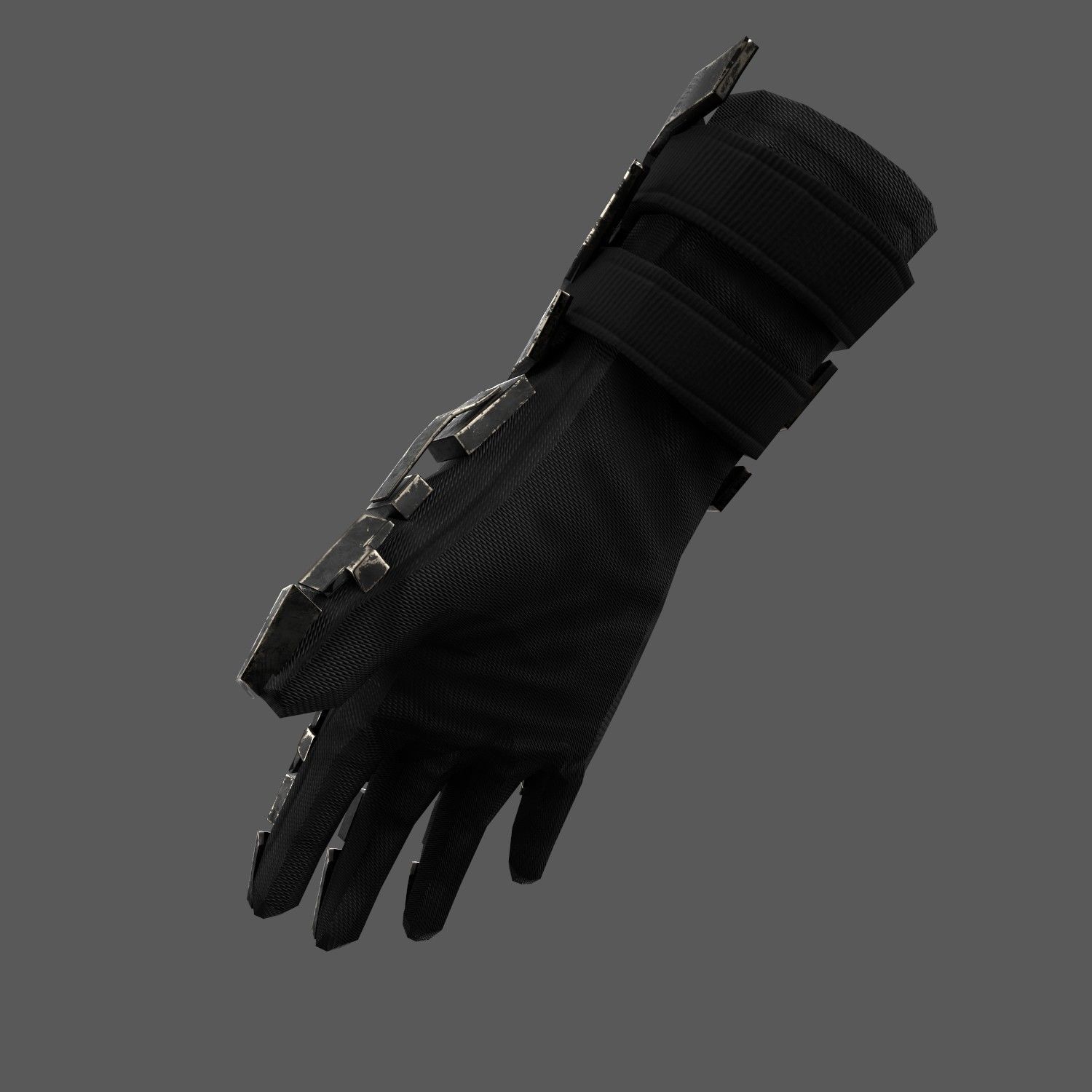 Scifi Gloves ver13 Low-poly 3D model_2