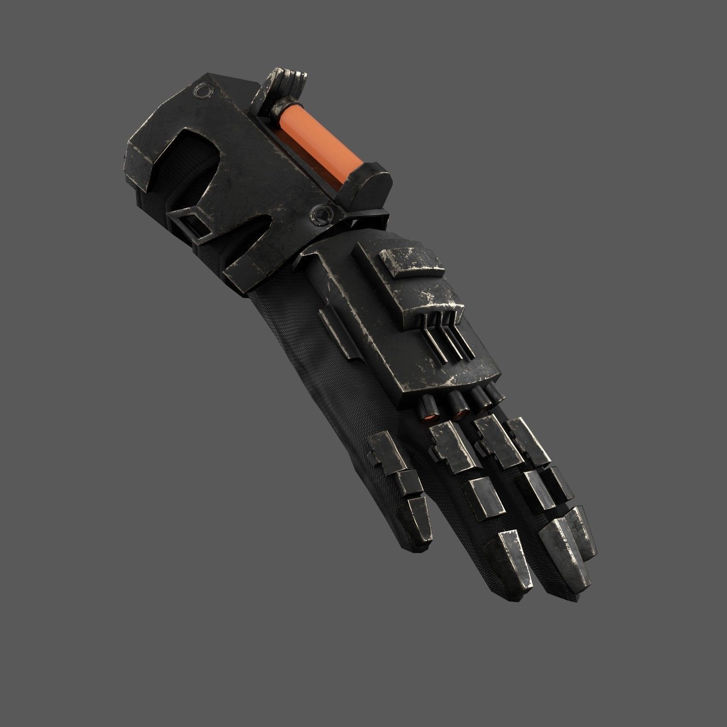 Scifi Gloves ver13 Low-poly 3D model_1