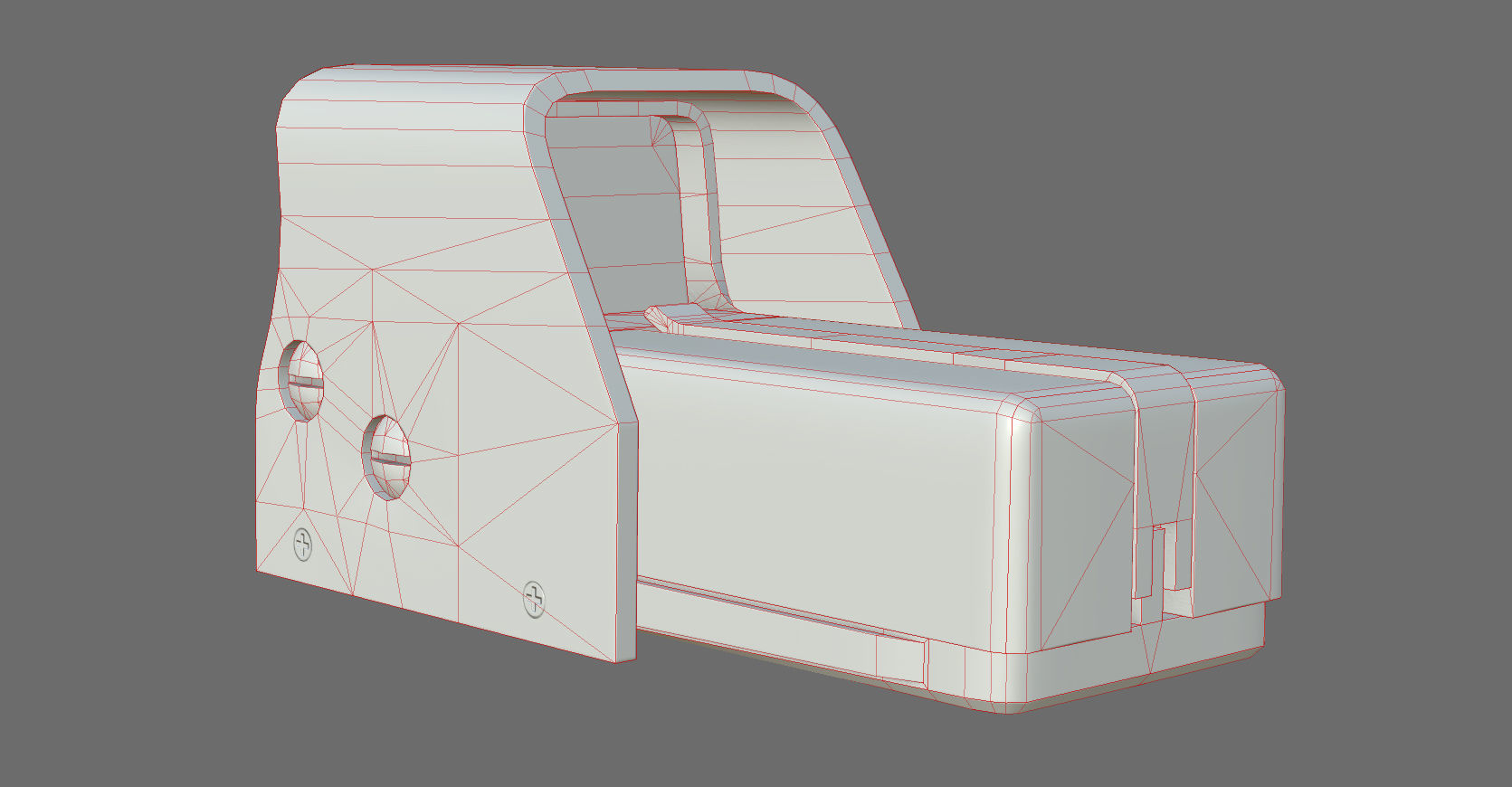Weapon - Scope - 03 - HoloSight Low-poly 3D model_36