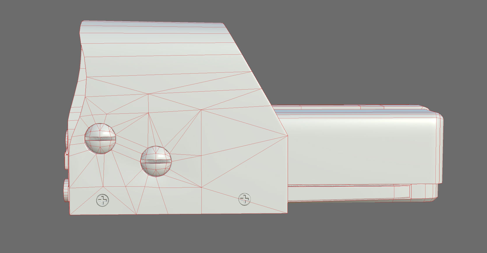 Weapon - Scope - 03 - HoloSight Low-poly 3D model_35