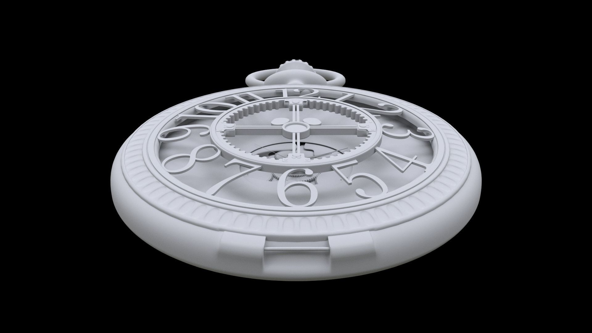 Pocket Watch - 3D model_3