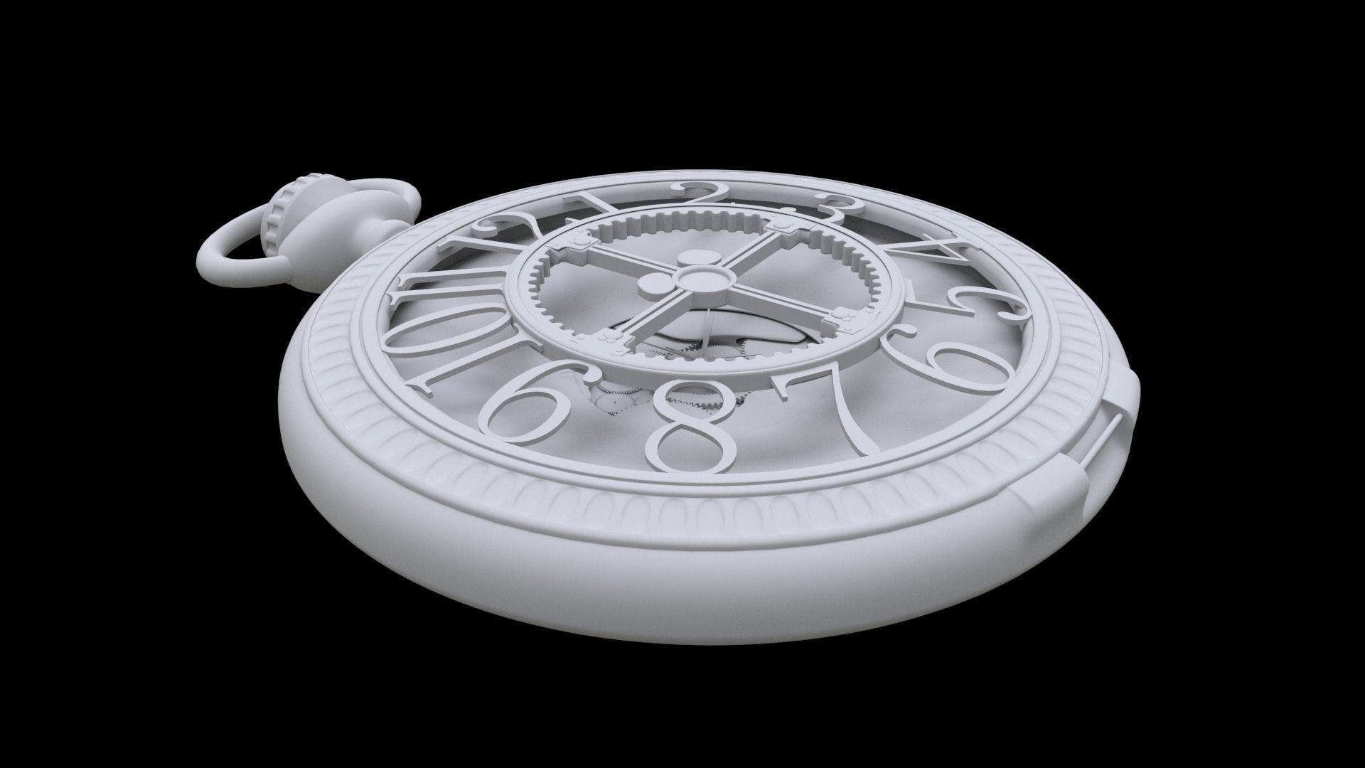 Pocket Watch - 3D model_2