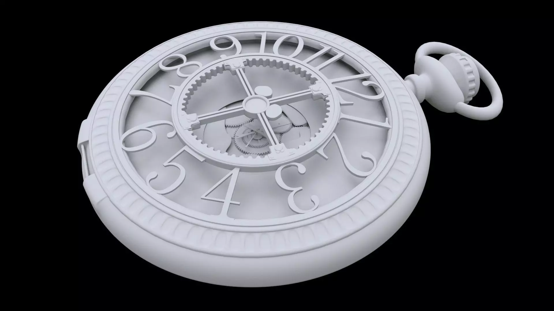 Pocket Watch - 3D model_0