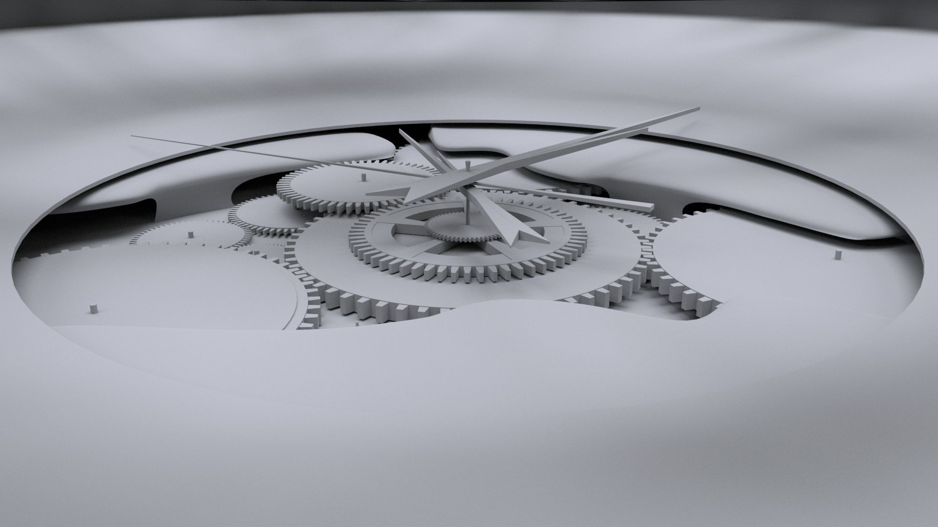 Pocket Watch - 3D model_4