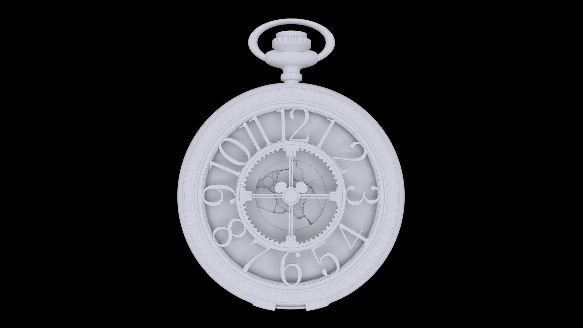 Pocket Watch - 3D model_1