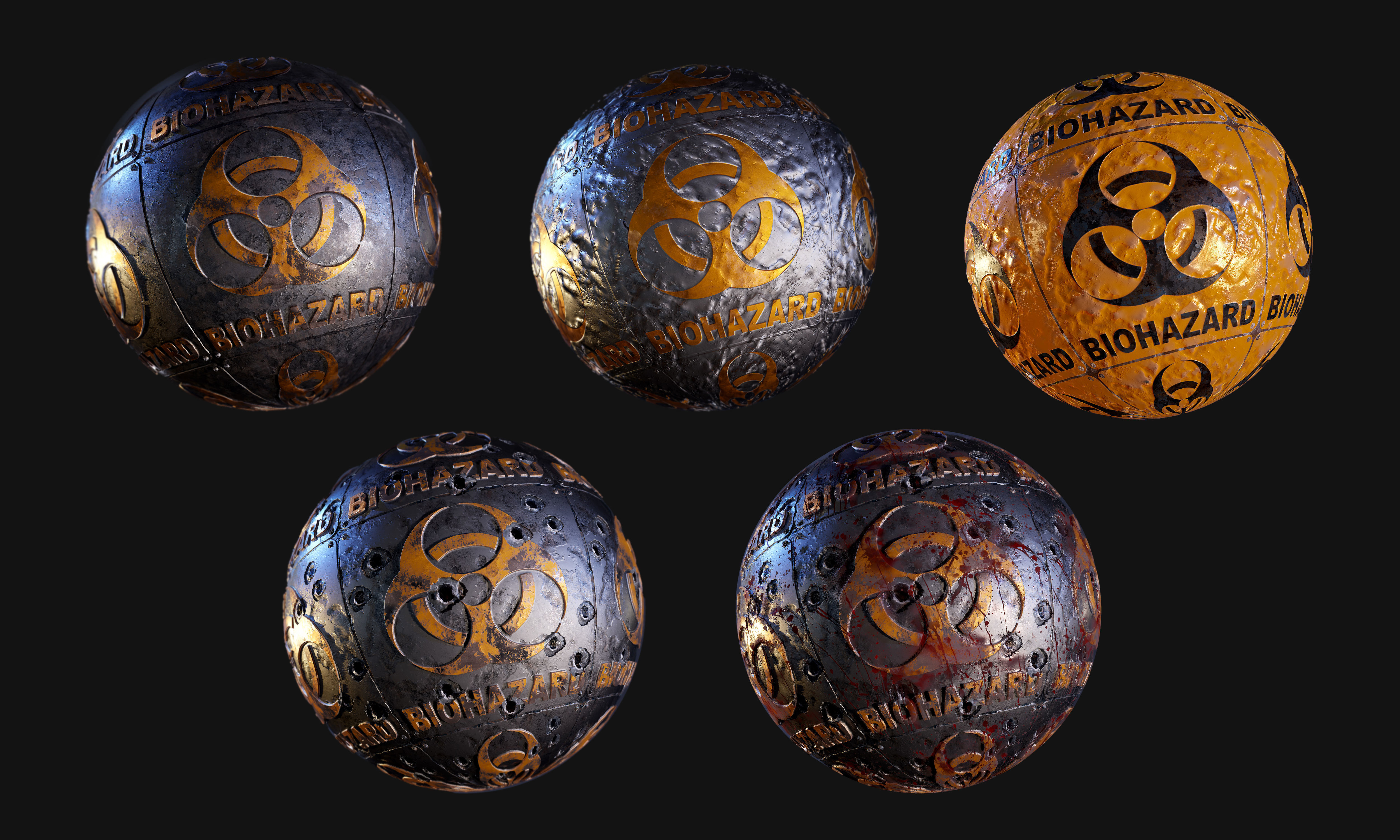 20 Signage Seamless PBR Textures Pack Texture_4