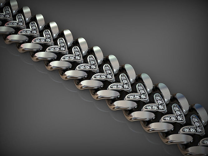 Chain link 151 3D print model