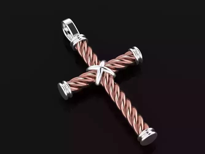 David Yurman Cross Necklace 01