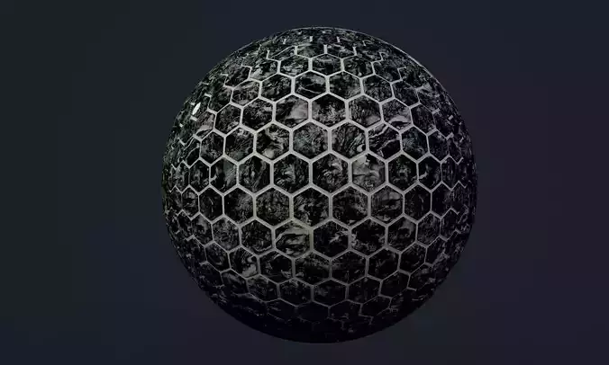 Marble Tile Seamless PBR Texture Texture