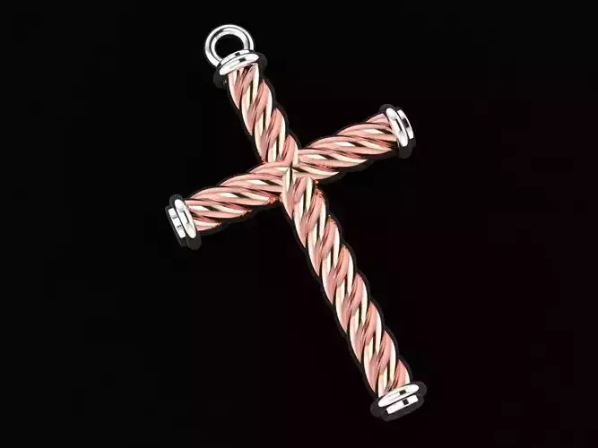 David Yurman Cross Necklace 02