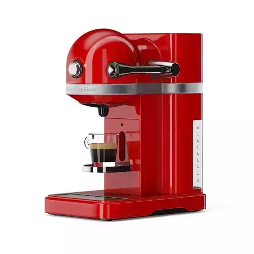 Red Espresso Machine